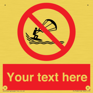 Custom No kite surfing